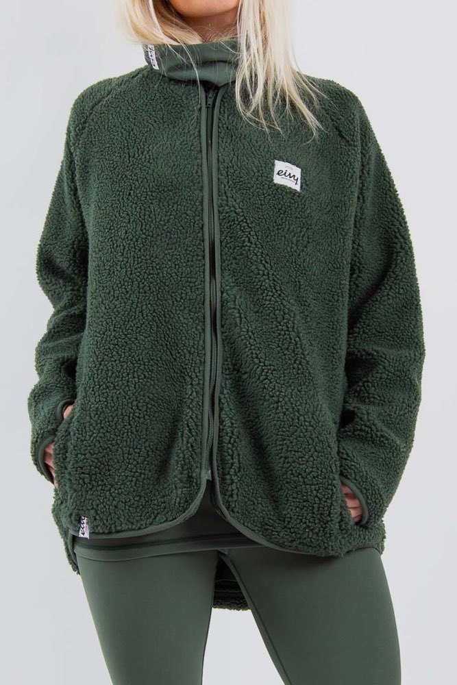 Eivy Redwood Sherpa Jacket Forest Green 