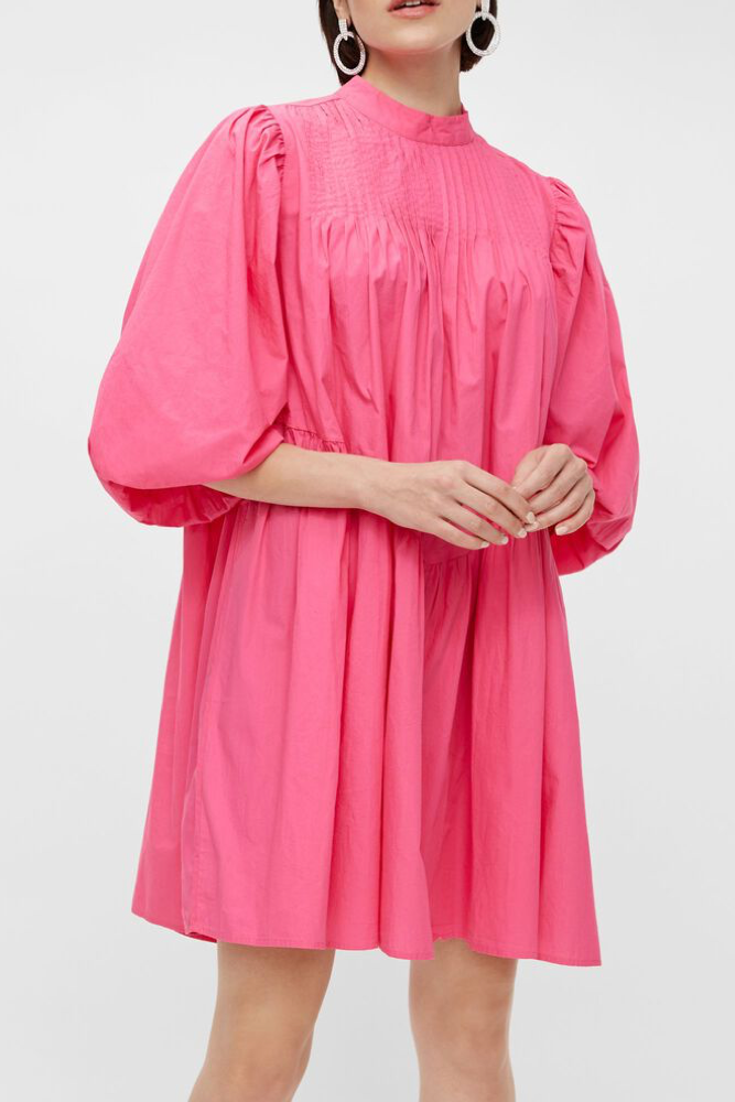 YAS Yassalisa 3/4 Dress Fandango Pink 