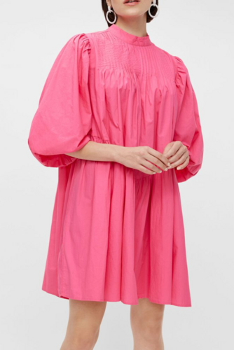 YAS Yassalisa 3/4 Dress Fandango Pink