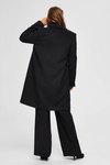 Selected Femme Slfsasja Wool Coat Black 